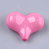 Opaque Solid Color Acrylic Beads X-MACR-T030-12-2