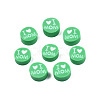 Handmade Polymer Clay Beads CLAY-T019-11K-1