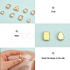 140Pcs 12 Style Mixed Shape Sew on Rhinestone FIND-CA0007-43E-4