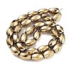 Synthetic Non-magnetic Hematite Beads Strands G-P545-G02-01C-2