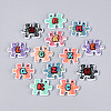 Printed Opaque Acrylic Pendants MACR-N018-11-1