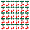 30Pcs Wool Felt Cherry Balls AJEW-FH0007-72-1
