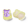 Transparent Acrylic Beads MACR-S374-07B-01-2