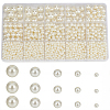1573Pcs 5 Styles ABS Plastic Imitation Pearl Beads KY-PA0001-13A-1