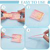 1Pc Plastic with Iron Tweezers TOOL-WH0155-238A-4