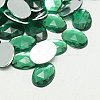 Imitation Taiwan Acrylic Rhinestone Cabochons GACR-A008-18x25mm-09-1