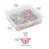70Pcs 14 Colors Glass Pendants PALLOY-FS00052-4