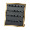 PU Leather Earring Displays EDIS-L003-02-5