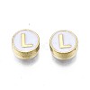 Alloy Enamel Beads ENAM-N052-006-01L-RS-2