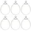 10Pcs Alloy Bead Cap Pendant Bails FIND-SC0010-61-1