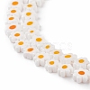 Handmade Millefiori Glass Bead Strands LAMP-J035-8mm-23-7