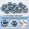 Olycraft 50Pcs Polymer Clay Rhinestone Beads PORC-OC0001-13B-4