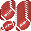 15Pcs Rugby Party Paper Cut AJEW-SP0001-30-1