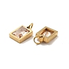 PVD Vacuum Plating 304 Stainless Steel Pendants STAS-D189-03G-B09-3