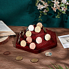 Wooden Coin Display Cases AJEW-WH0270-603-4