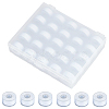 25Pcs Polyester Sewing Thread with Transparent Bobbin Box Sets SENE-WH20003-001B-7