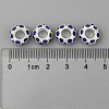 Alloy Montana Rhinestone European Beads X-CPDL-H999-17-4