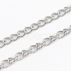 Tarnish Resistant 304 Stainless Steel Curb Chains CHS-O005-17B-1