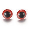 Craft Plastic Doll Eyes Stuffed Toy Eyes X-DIY-R039-8mm-02-2