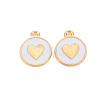 Alloy Enamel Pendants ENAM-S121-181E-2