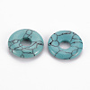 Synthetic Turquoise Pendants G-T122-66I-2