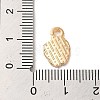 Alloy Enamel Pendants ENAM-E064-25KCG-07-3