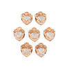 Heart Alloy Charms X-ZIRC-R007-043A-03KC-4