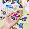 DIY Butterfly Wing Earring Making Kit DIY-TA0006-45-7
