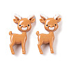 Christmas Decorations Theme Opaque Resin Decoden Cabochons RESI-Z026-01N-1