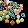 Handmade Luminous Lampwork Beads LAMP-R125-10mm-M-1