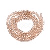 Electroplate Glass Beads Strands EGLA-A044-T1mm-A20-3