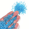 Round Transparent Colors Rainbow Glass Seed Beads X-SEED-A007-3mm-163-5