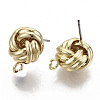 Iron Stud Earring Findings X-IFIN-T014-10G-NR-2