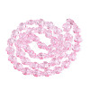 Transparent Glass Beads Strands DGLA-N021-02A-06-2