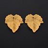 Autumn Theme Transparent Frosted Acrylic Pendants PAF002Y-9-3