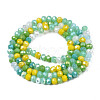 Opaque Glass Beads Strands GLAA-T006-07-A04-2