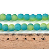 Crackle Glass Beads Strands GLAA-N009-8mm-10-4