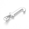 Non-Tarnish 304 Stainless Steel Pendants STAS-F106-95P-J-01-2