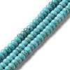 Natural Howlite Beads Strands G-C025-09B-1