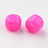 12/0 1.5~2mm Baking Paint Glass Seed Beads Loose Spacer Beads X-SEED-S001-K24-2