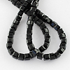 Glass Bead Strands X-GLAA-R041-8x8mm-20-2