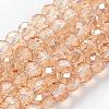 Electroplate Glass Beads Strands EGLA-D020-3x2mm-71-1
