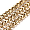 Ion Plating(IP) 304 Stainless Steel Curb Chains CHS-I004-11G-1