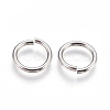 Tarnish Resistant 304 Stainless Steel Saw Cut Open Jump Rings STAS-P212-25P-15-3
