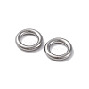 201 Stainless Steel Closed Jump Rings STAS-D301-17P-01-2