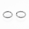 Non-Tarnish 304 Stainless Steel Open Jump Rings STAS-N092-167B-01-3