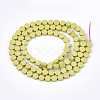 Spray Painted Non-magnetic Synthetic Hematite Beads Strands G-T116-03A-06-2