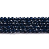 Transparent Glass Beads Strands LS-GLAA-H021-04-28-2