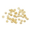 Iron Fancy Bead Caps IFIN-ZX1173-G-4