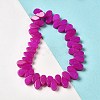 Natural White Jade Beads Strands G-B064-B54-2